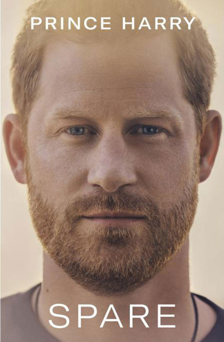 Prinz Harry's memoir "Spare." The book cover is seen here. Prince Harry's book "Spare" will hit shelves on Jan. 10, 2023.