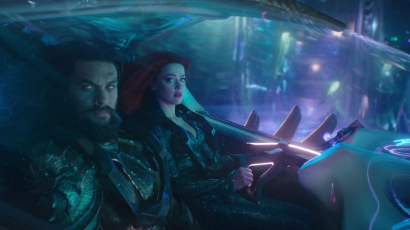   Џејсон Момоа и Амбер Херд глуме Артура Карија и Мере"Aquaman" in 2018.