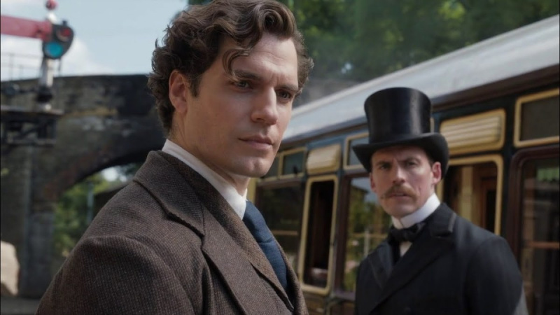   Henry Cavill, Sherlock Holmes rolünde"Enola Holmes" (2020)