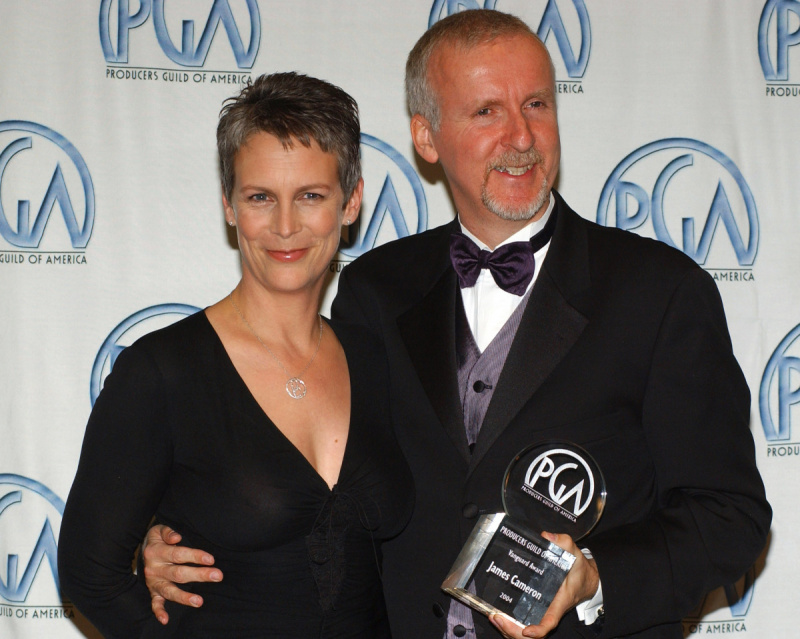   Jamie Lee Curtis ve James Cameron 15. Yıllık Yapımcılar Birliği Ödülleri'nde - Basın Odası