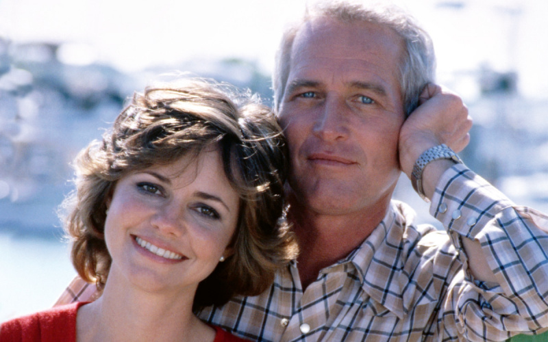   Sally Field ir Paulas Newmanas