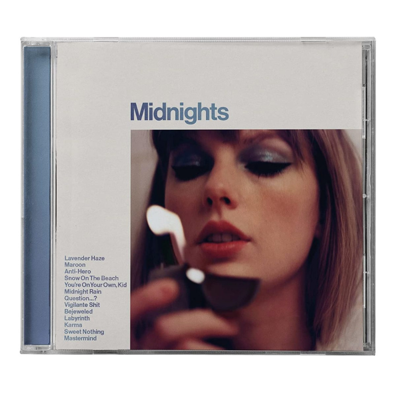   Taylor Swift Midnights Albumcover und Titelliste