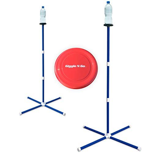GIGGLE N GO Utomhusspel för barn - Yard Games, Sports Presents for Boys, Girls. Tonårspojkesgåvor, bara en som kan spelas på alla ytor. Tonårspojkesgåvor för gräsmatta, strand, camping eller spel utomhus