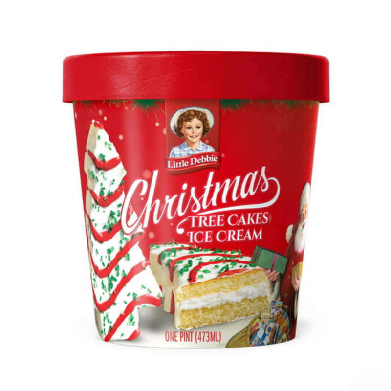   mažosios Debbie Kalėdų eglutės pyragaičiai ledai