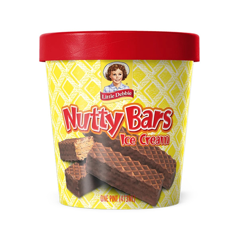   Little Debbie riešutiniai batonėliai ledų