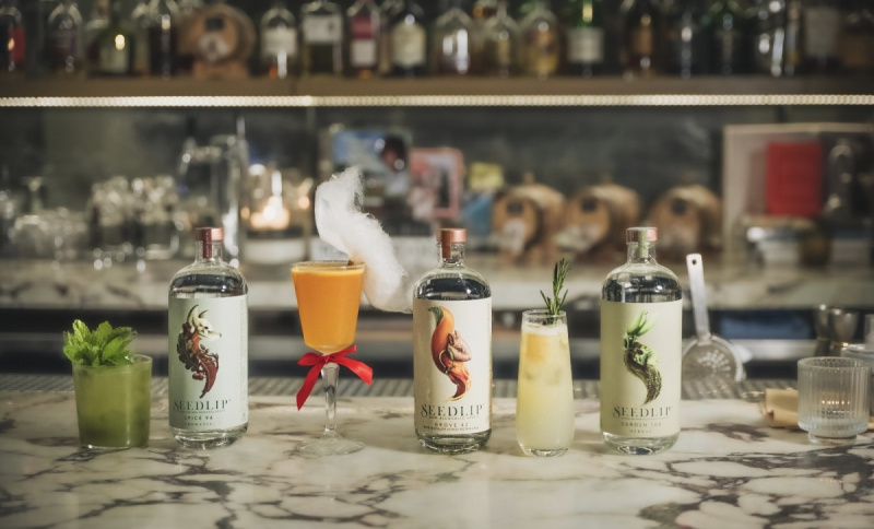 alkoholfria drycker i vinterträdgården