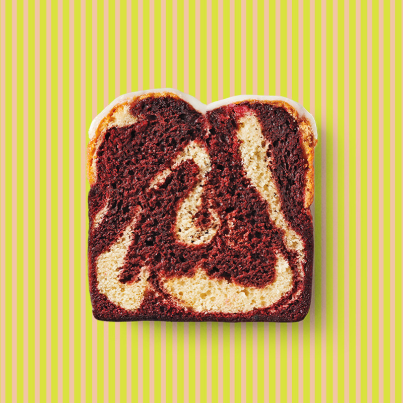   Pane di velluto rosso Starbucks