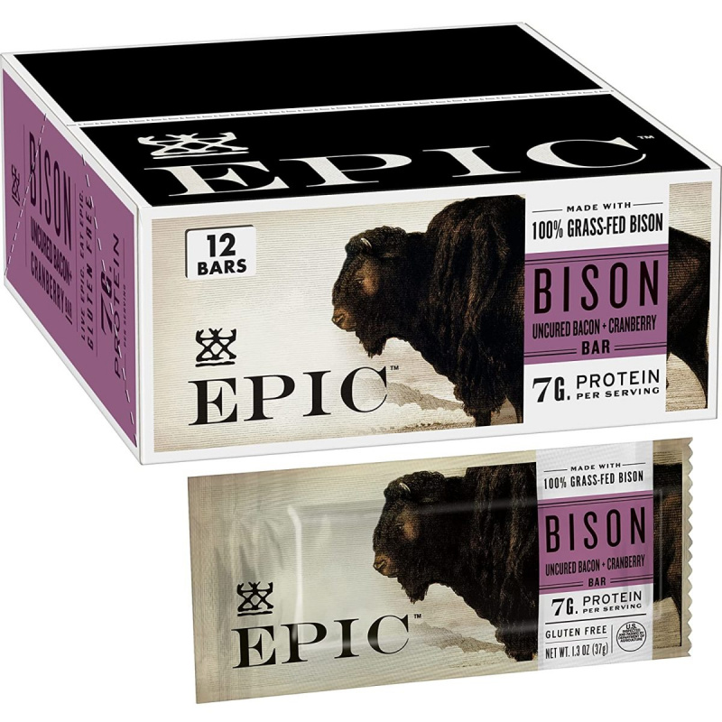   EPIC Bison Bacon Kızılcık Barları