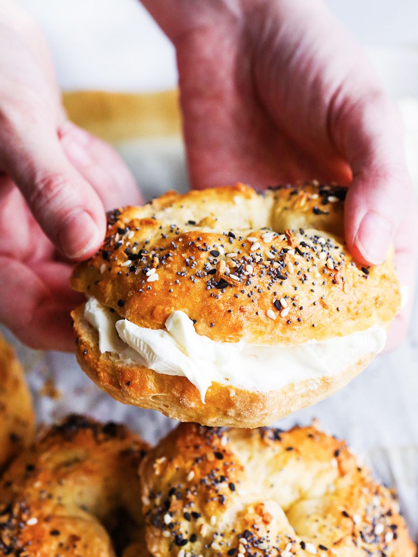 Einfach + Nein + Hefe + Bagels