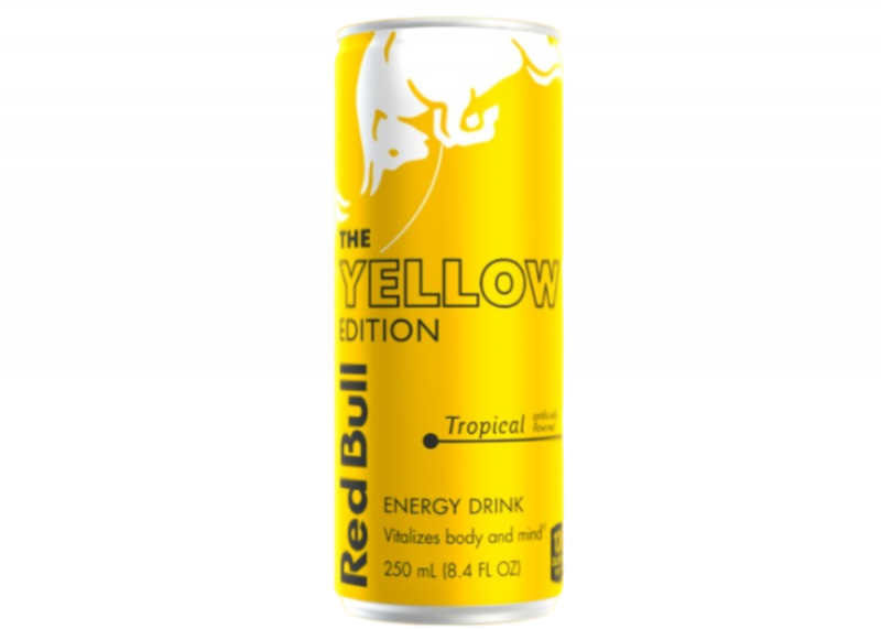   Red Bull Tropical smak