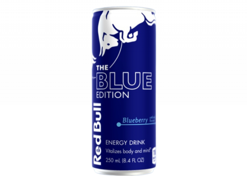   Red Bull blåbär