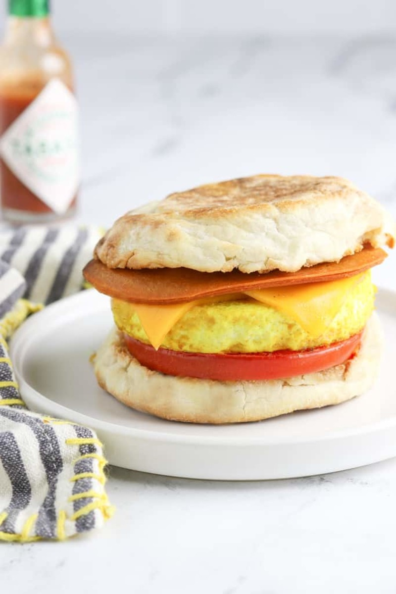  Veganes Frühstücks-Sandwich