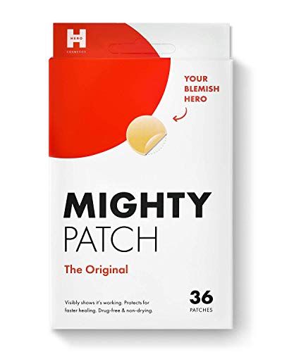 Mighty Patch Original - Hydrocolloid Acne Pimple Patch Spot Treatment (36 count) voor gezicht, veganistisch, wreedheid-vrij...