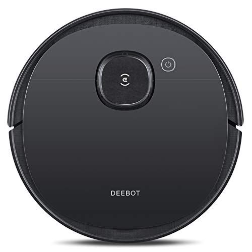 „ECOVACS Deebot OZMO T5 2in1“ dulkių ir šluostės valiklis su tikslia lazerio navigacija ir kelių aukštų žemėlapių nustatymu. Visiškas valymas, „Go-Go“ zonos, 3+ valandų veikimo laikas, programų valdymas, juoda