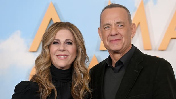  Tomas Hanksas ir žmona Rita Wilson