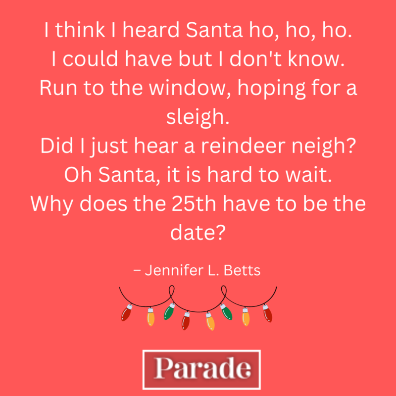   kerstman gedicht