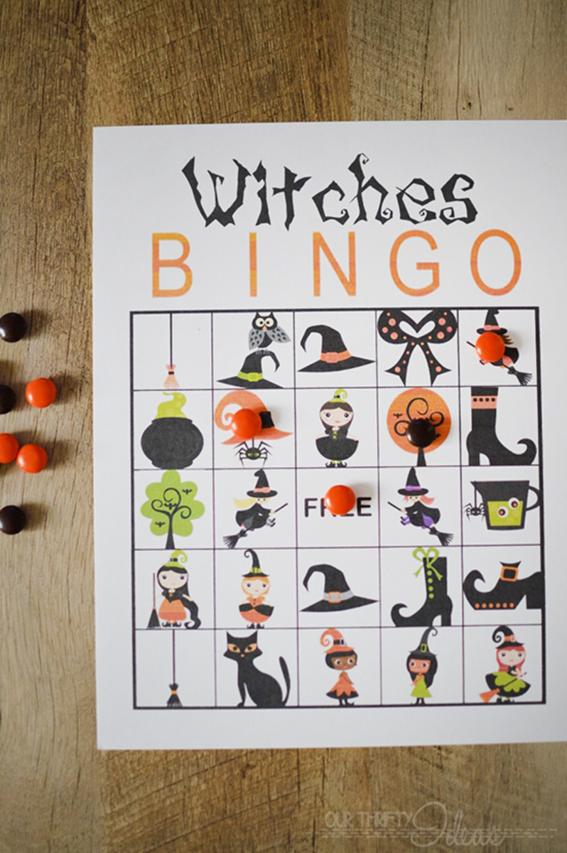  hekse gratis printbare bingokort