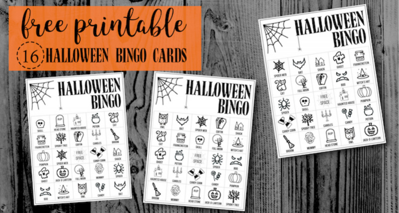   gratis printbare halloween bingokort