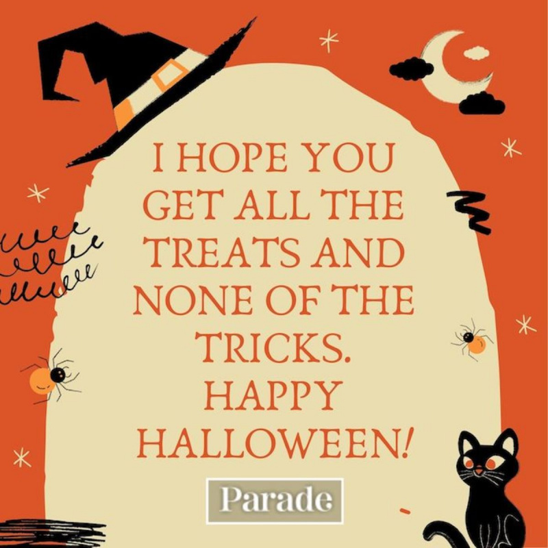   Sødt Halloween ønske
