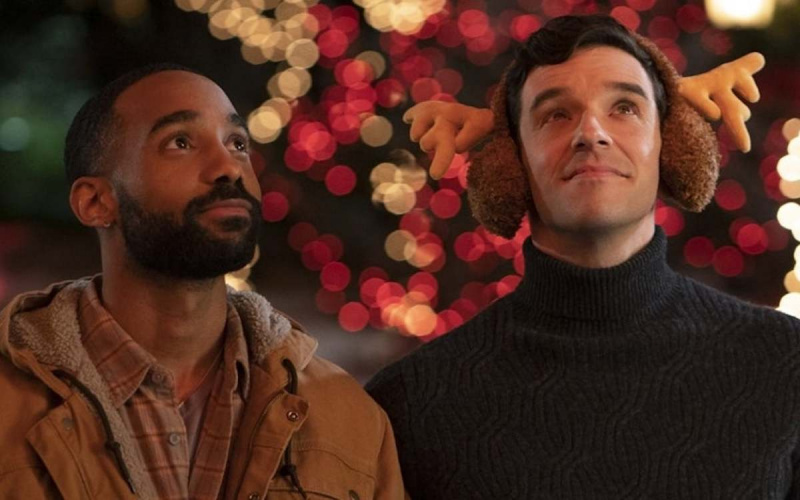 Bedste LGBT-julefilm, LGBTQ-julefilm, LGBTQIA+-julefilm, Queer-julefilm:"Single All the Way" on Netflix
