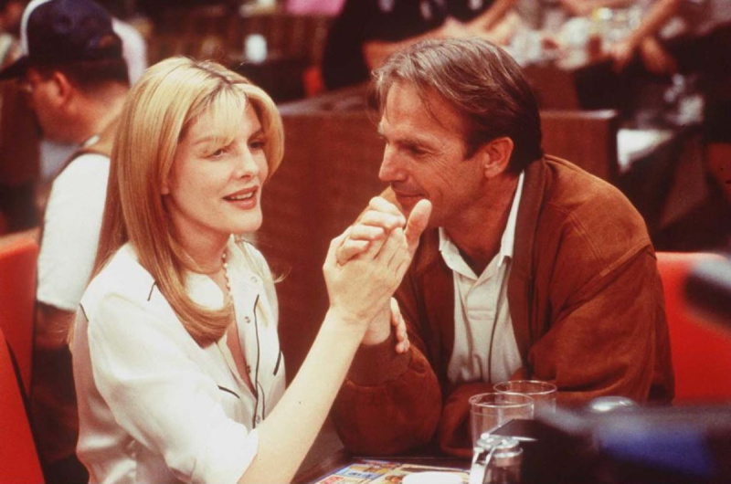 29/07/96 Kevin Costner og Rene Russo ind"Tin Cup"