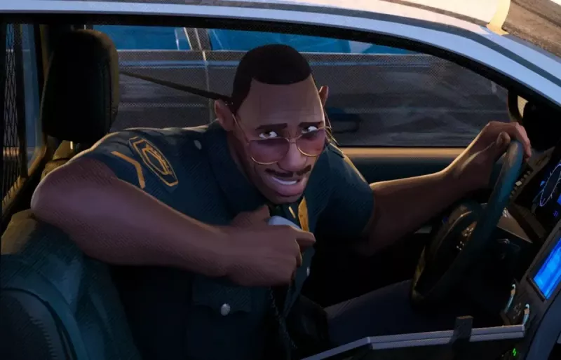Джефферсон Дэвис, Майлз Моралес' father, in "Spider-Man: Into the Spider-Verse," voice by Brian Tyree Henry