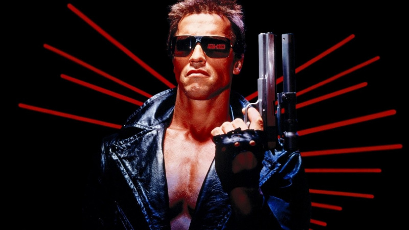   James Cameron-Filme: Arnold Schwarzenegger in'The Terminator'