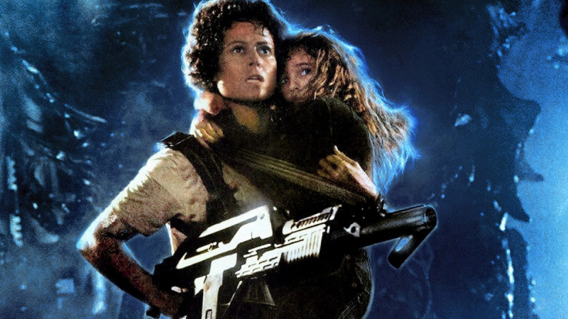   James Cameron-Filme:"Aliens" starring Sigourney Weaver