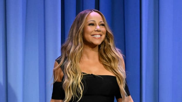  THE TONIGHT SHOW CON JIMMY FALLON -- Episodio 1740 -- Nella foto: la cantautrice Mariah Carey arriva venerdì 4 novembre 2022