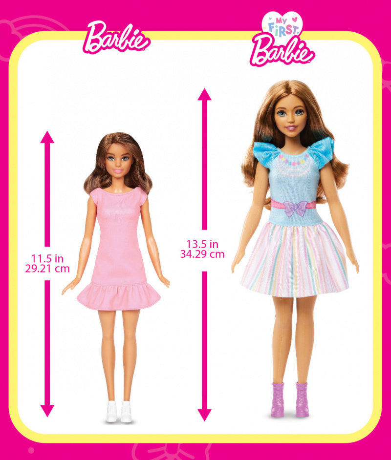 Mi primera tabla comparativa de Barbie