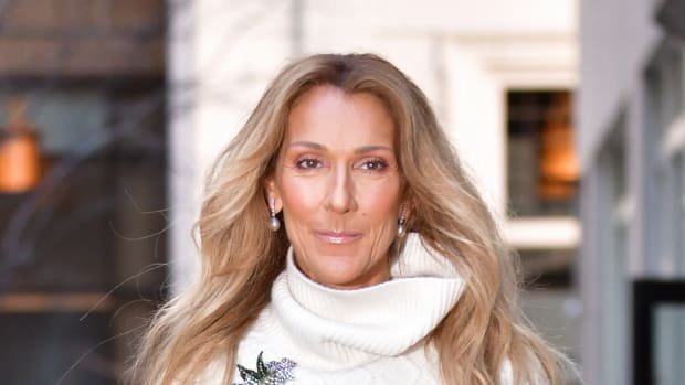   NEW YORK, NY - 8 Mart: Celine Dion, 8 Mart 2020'de New York'ta Aşağı Manhattan sokaklarında görüldü.