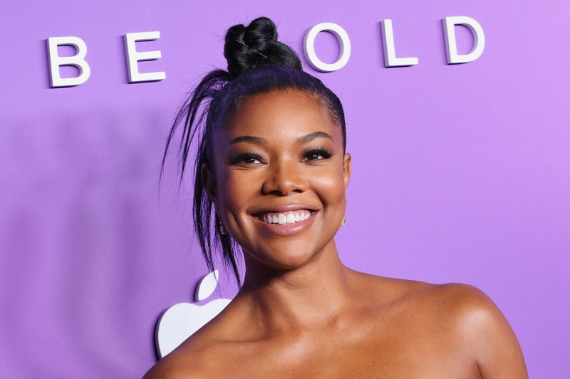   VESTAS HOLIVUDAS, KALIFORNIJA – SAUSIO 19 d.: Gabrielle Union dalyvauja „Apple TV“ 3 sezono premjeroje's "Truth be Told" at Pacific Design Center on January 19, 2019 in West Hollywood, California. (Photo by Robin L Marshall/FilmMagic)