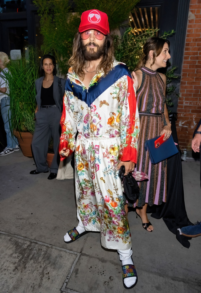 NEW YORK, NEW YORK – 12. SEPTEMBER: Skuespilleren Jared Leto ses ankomme til VOGUE World: New York under New York Fashion Week i september 2019 den 12. september 2019 i New York City. (Foto af Gilbert Carrasquillo/GC Images)