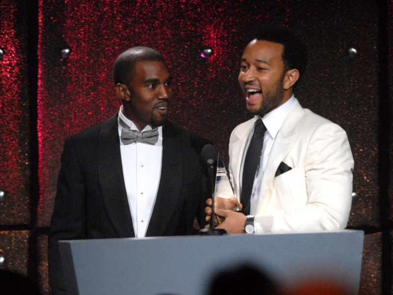  Kanye West und John Legend