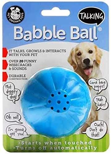 Pet Qwerks Μιλώντας Babble Ball Interactive Dog Toy για μεγάλα σκυλιά