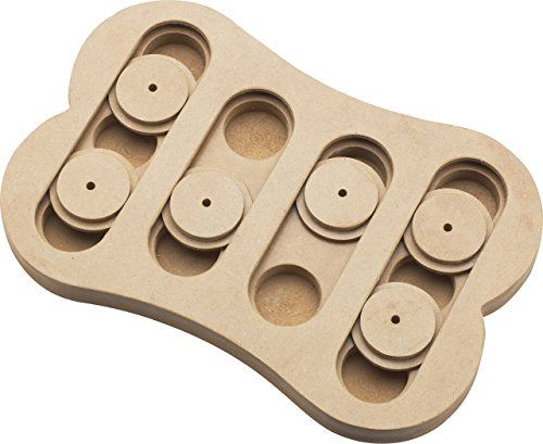 SPOT Ethical Pet Interactive Seek-A-Treat Shuffle Bone Παιχνίδι παζλ που θα βελτιώσει το σκυλί σας