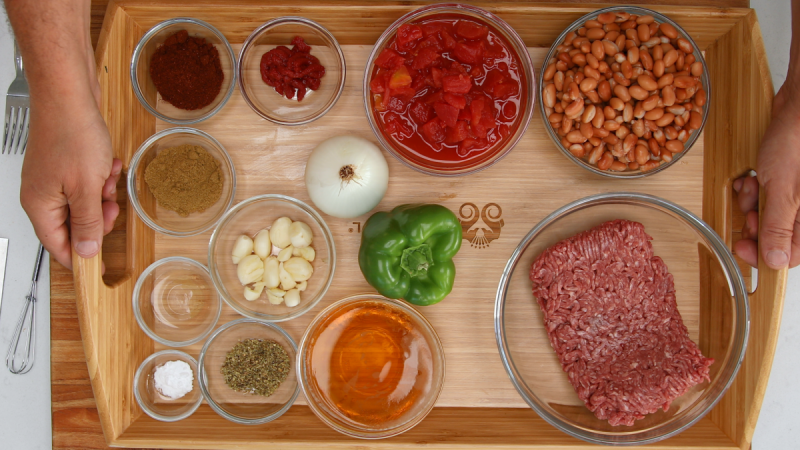   Instant Pot Chili Ingredienser