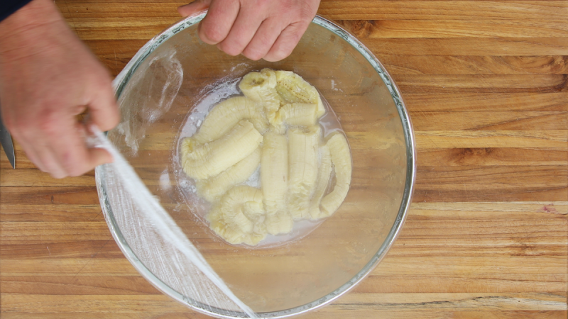   Mikrobølgeovn bananer