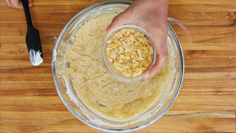   Hjemmelaget bananbrød