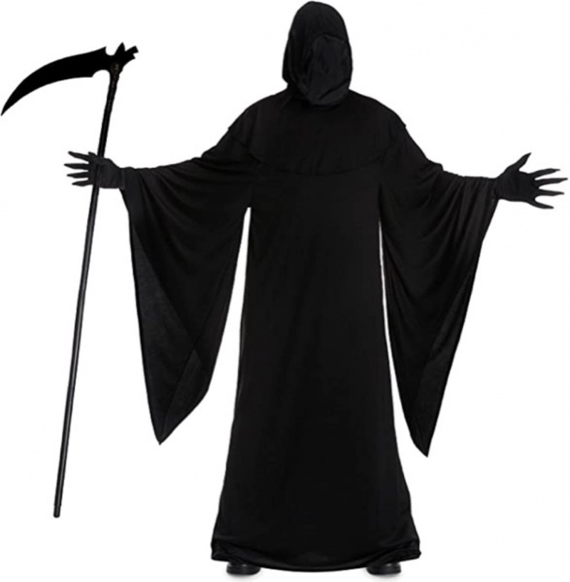 Morph Costumes Grim Reaper Costume Vuxen, Halloween kostym för män Finns i storlekarna M, L, XL, XXL