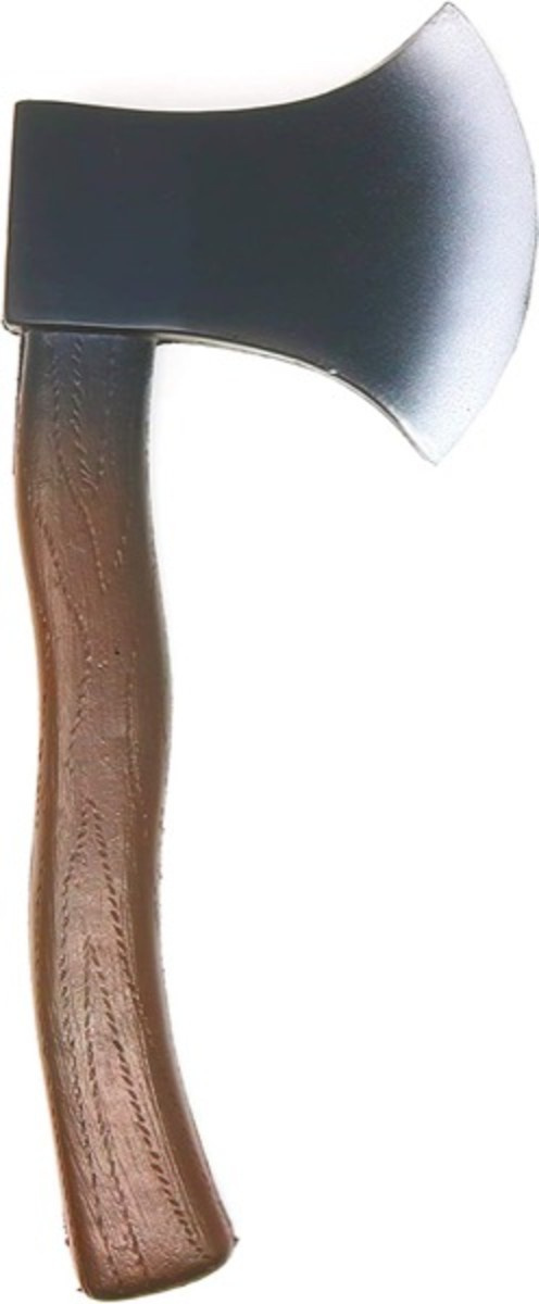 Skeleteen Lumberjack kostym rekvisita leksak - trälook yxa rekvisita för fest - 1 st