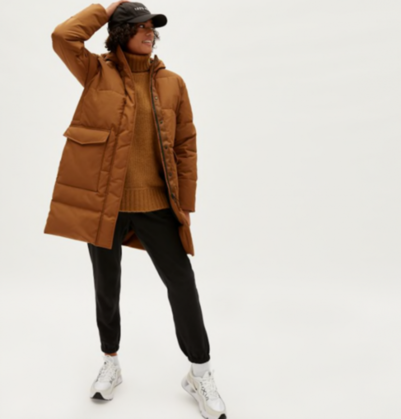   Everlane parkas