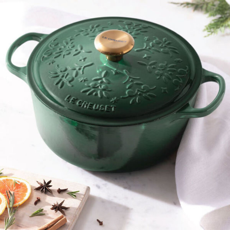   Le Creuset ferietræ rund hollandsk ovn