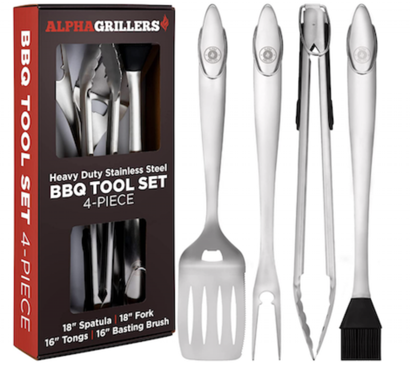 Alpha Grillers Grillset Robustes Grillzubehör