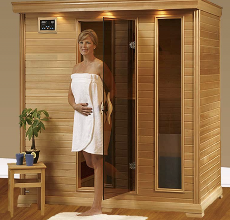   Sauna domestica in ceramica a calore perfetto
