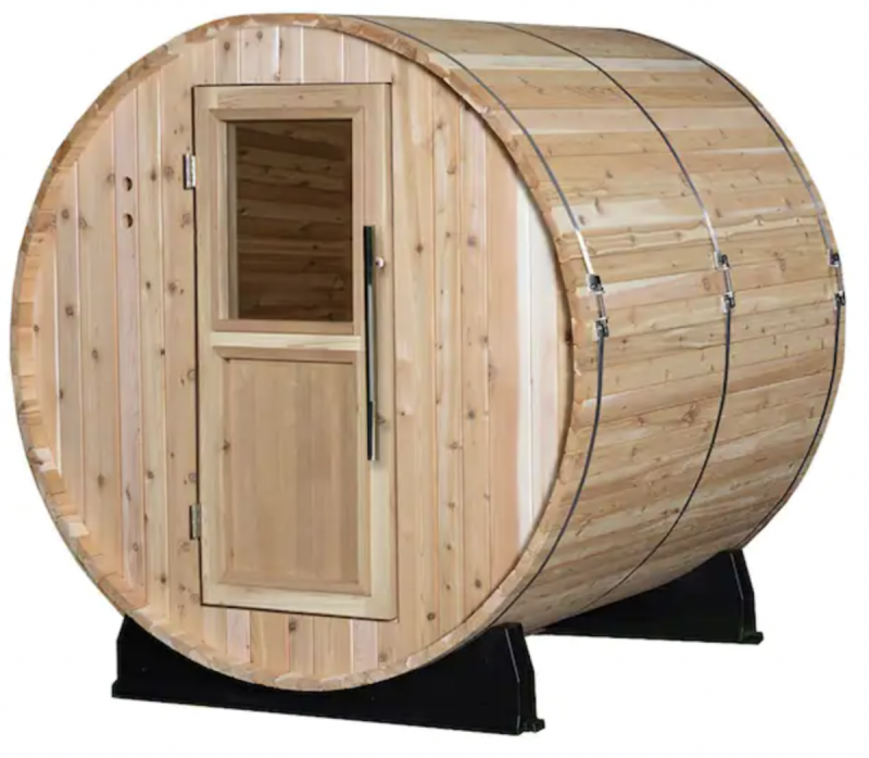   Saune quasi paradisiache Sauna a botte di cedro