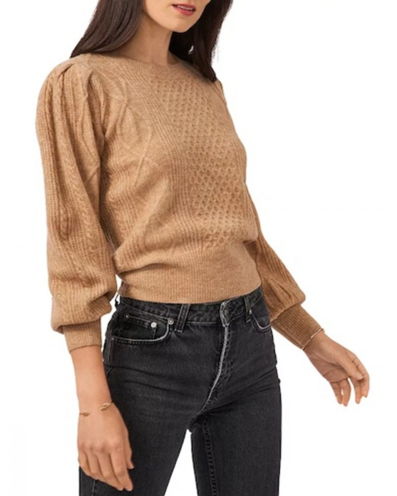   1.STATE mišraus megztinio Crewneck megztinis