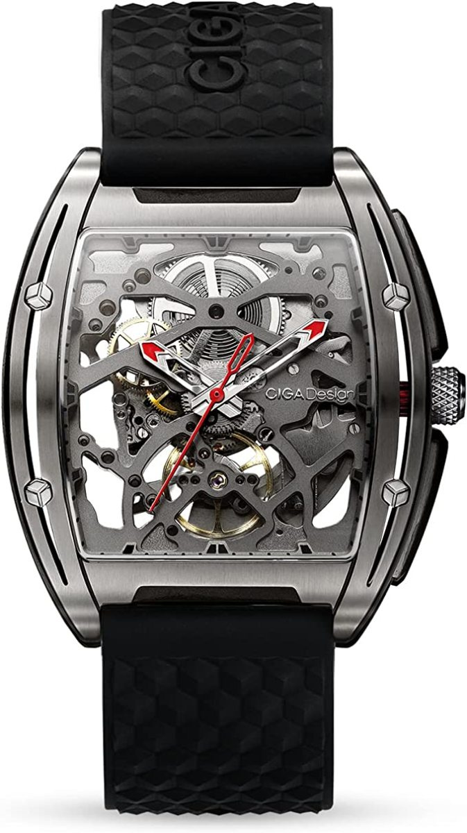 CIGA Skeleton Watch Z Series Titanium Mekanisk Armbåndsur
