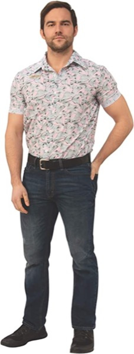 Rubio's Stranger Things 3 Hopper's Hawaiian Look Costume Top