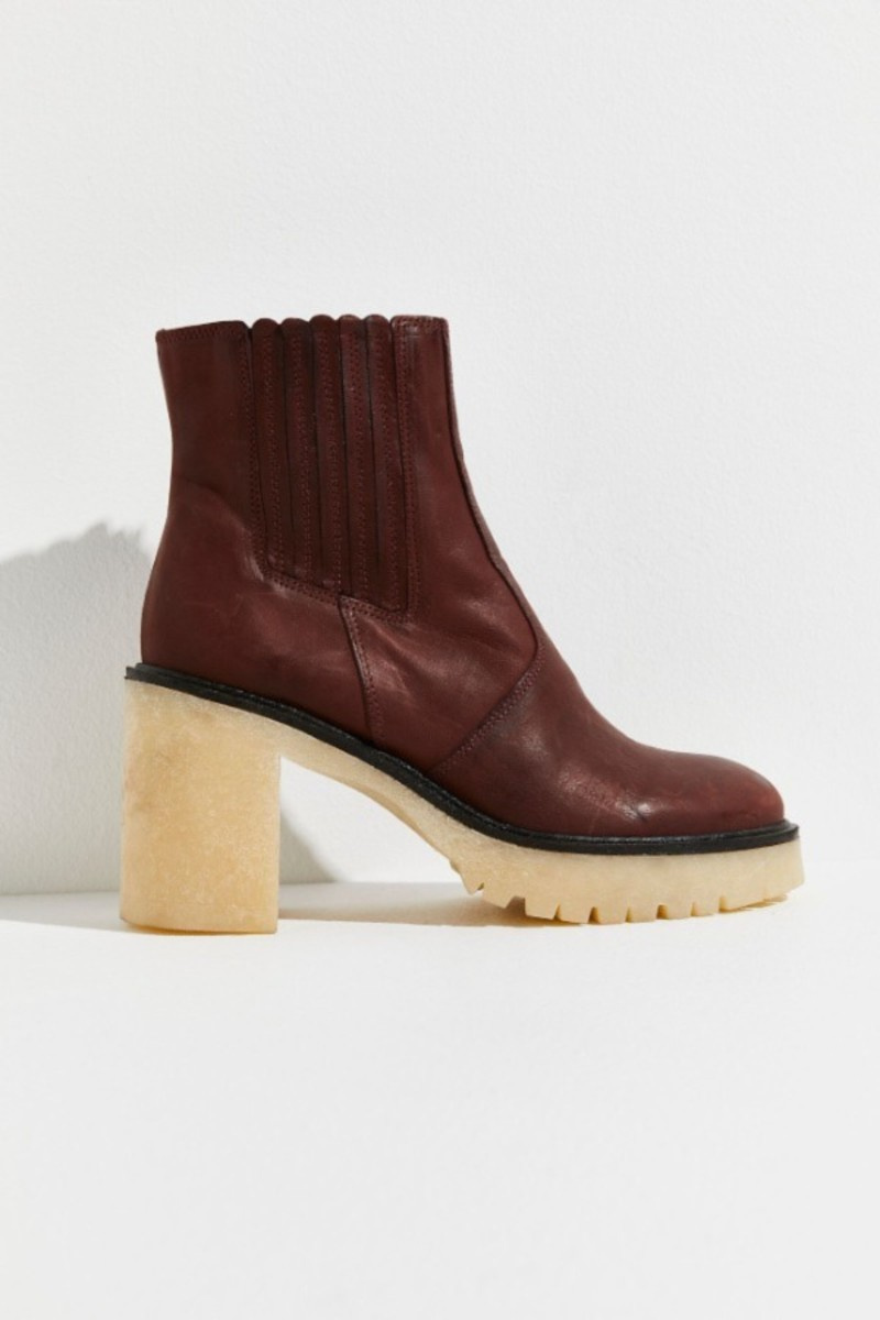  bota chelsea con plataforma